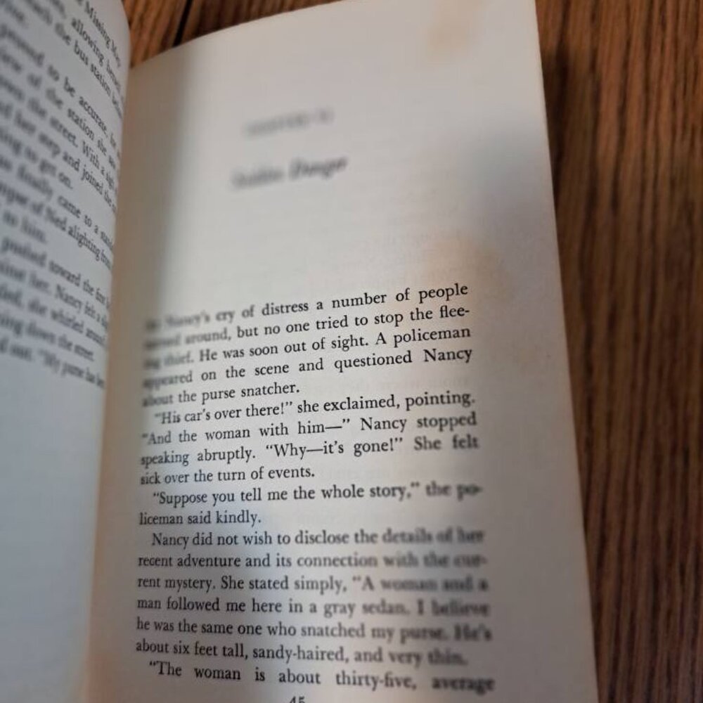 Nancy Drew The Quest Of The Missing Map Hard Cover Book #19 1942 - Picture 7 of 8